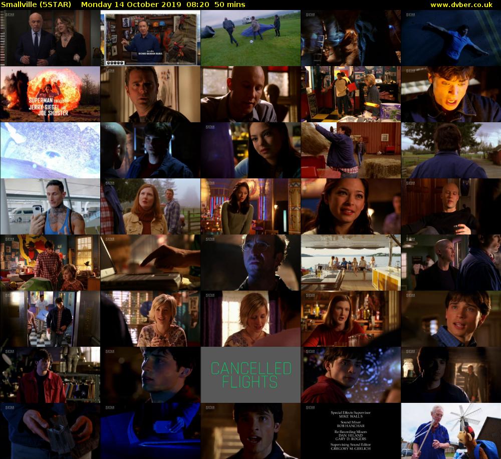 Smallville (5STAR) Monday 14 October 2019 08:20 - 09:10
