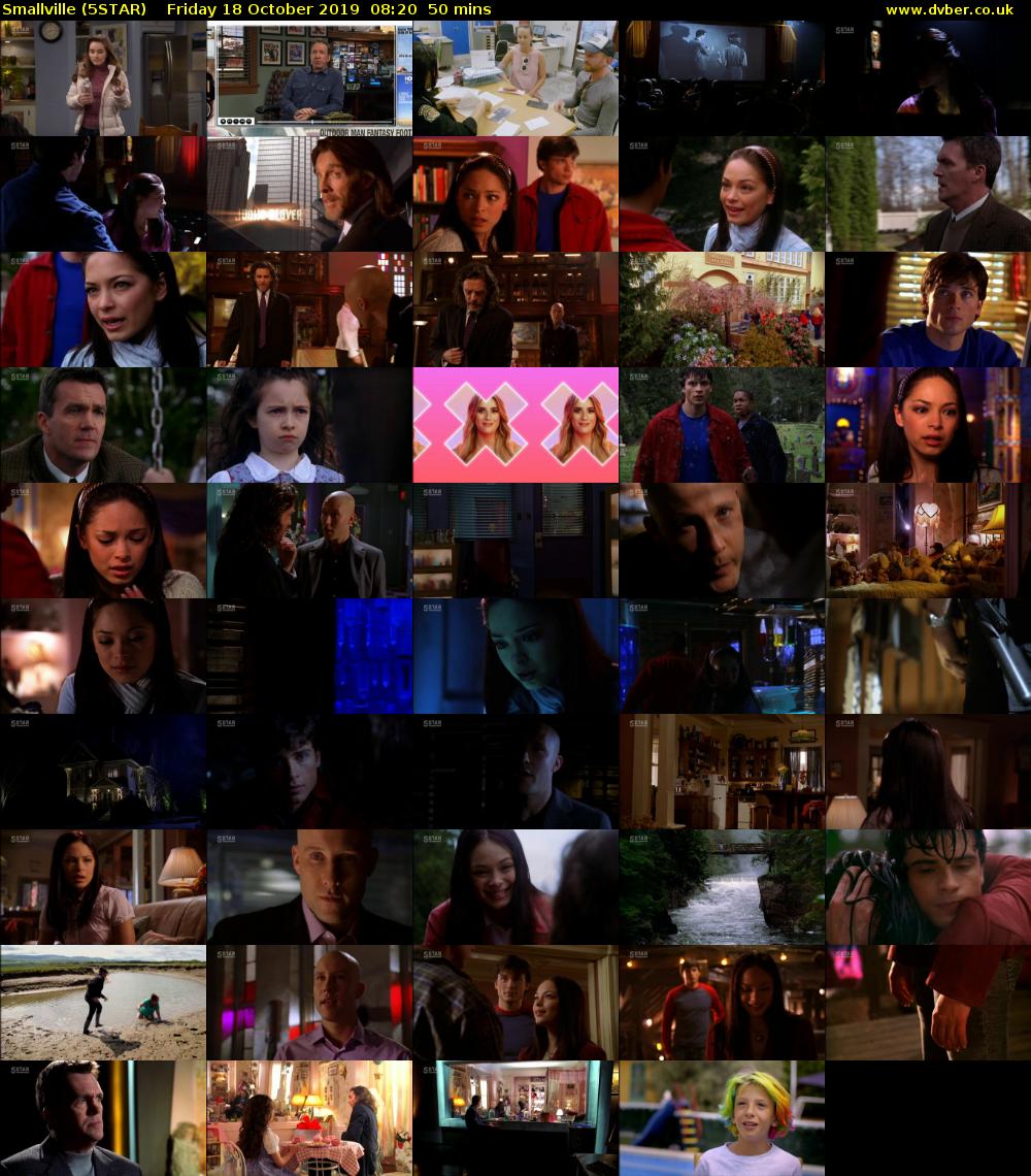 Smallville (5STAR) Friday 18 October 2019 08:20 - 09:10