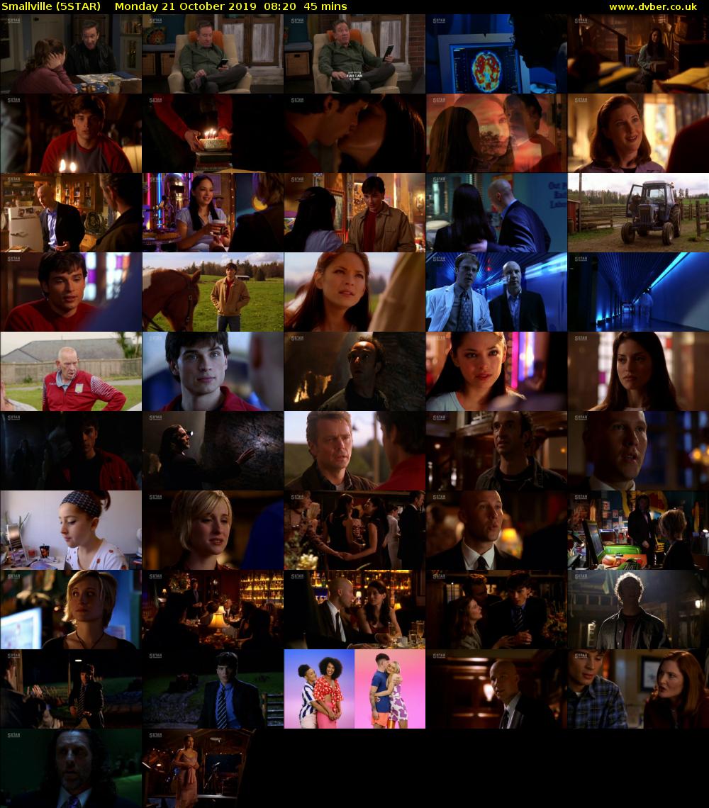 Smallville (5STAR) Monday 21 October 2019 08:20 - 09:05