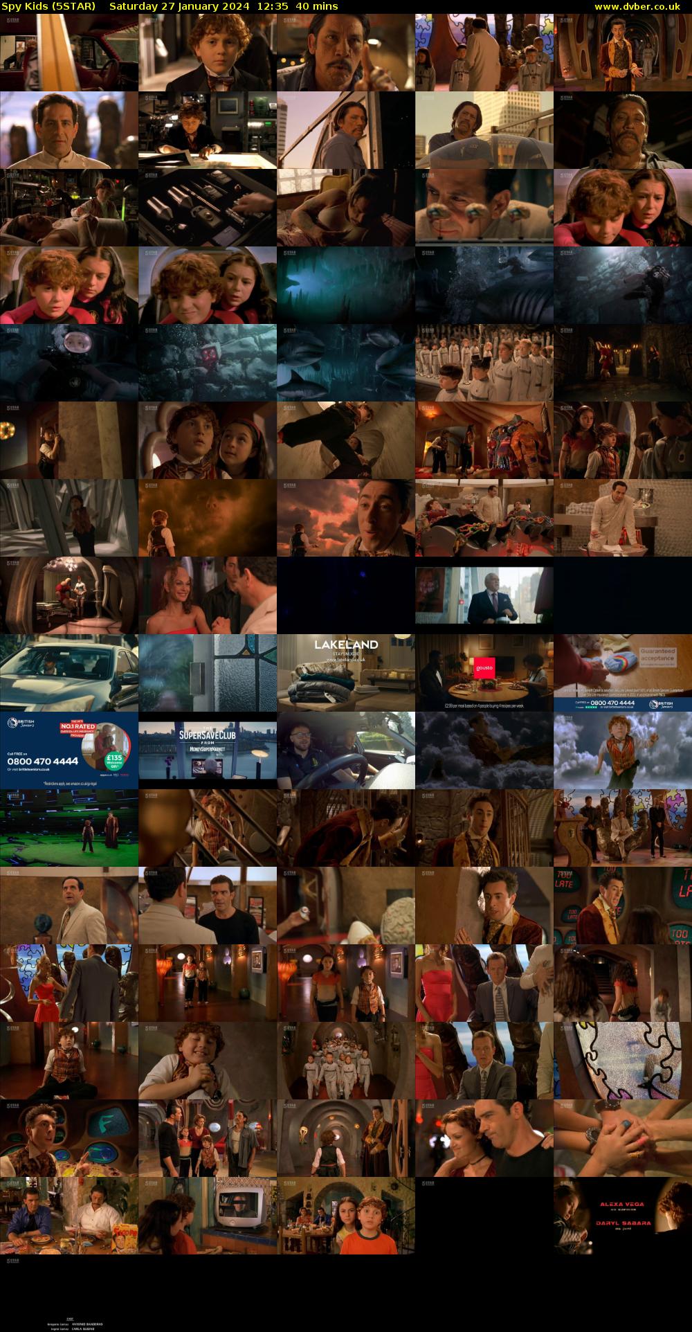 Spy Kids (5STAR) Saturday 27 January 2024 12:35 - 13:15