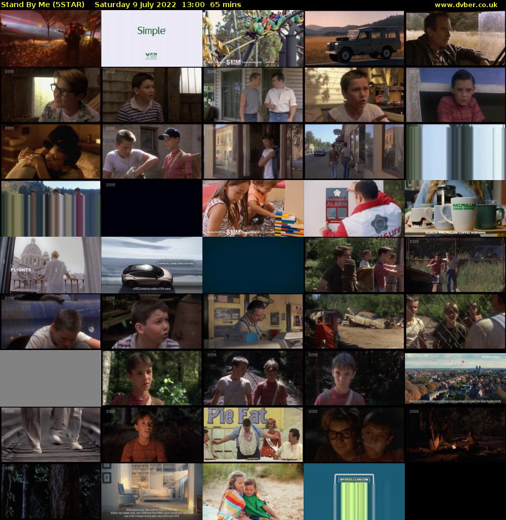 Stand By Me (5STAR) Saturday 9 July 2022 13:00 - 14:05