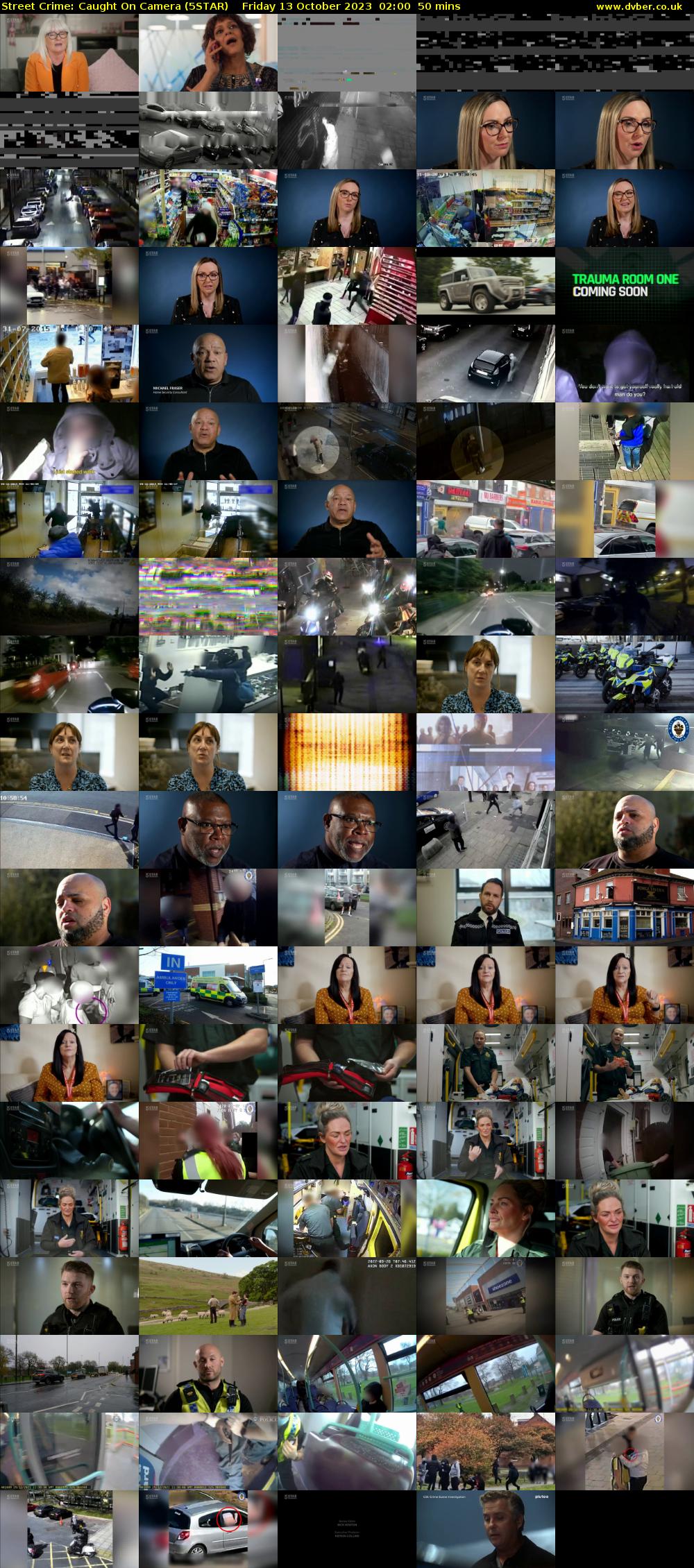 Street Crime: Caught On Camera (5STAR) Friday 13 October 2023 02:00 - 02:50
