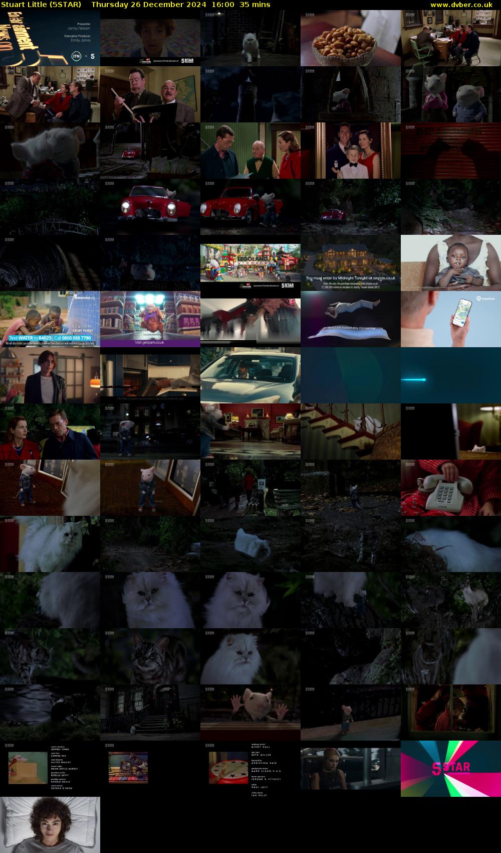 Stuart Little (5STAR) Thursday 26 December 2024 16:00 - 16:35