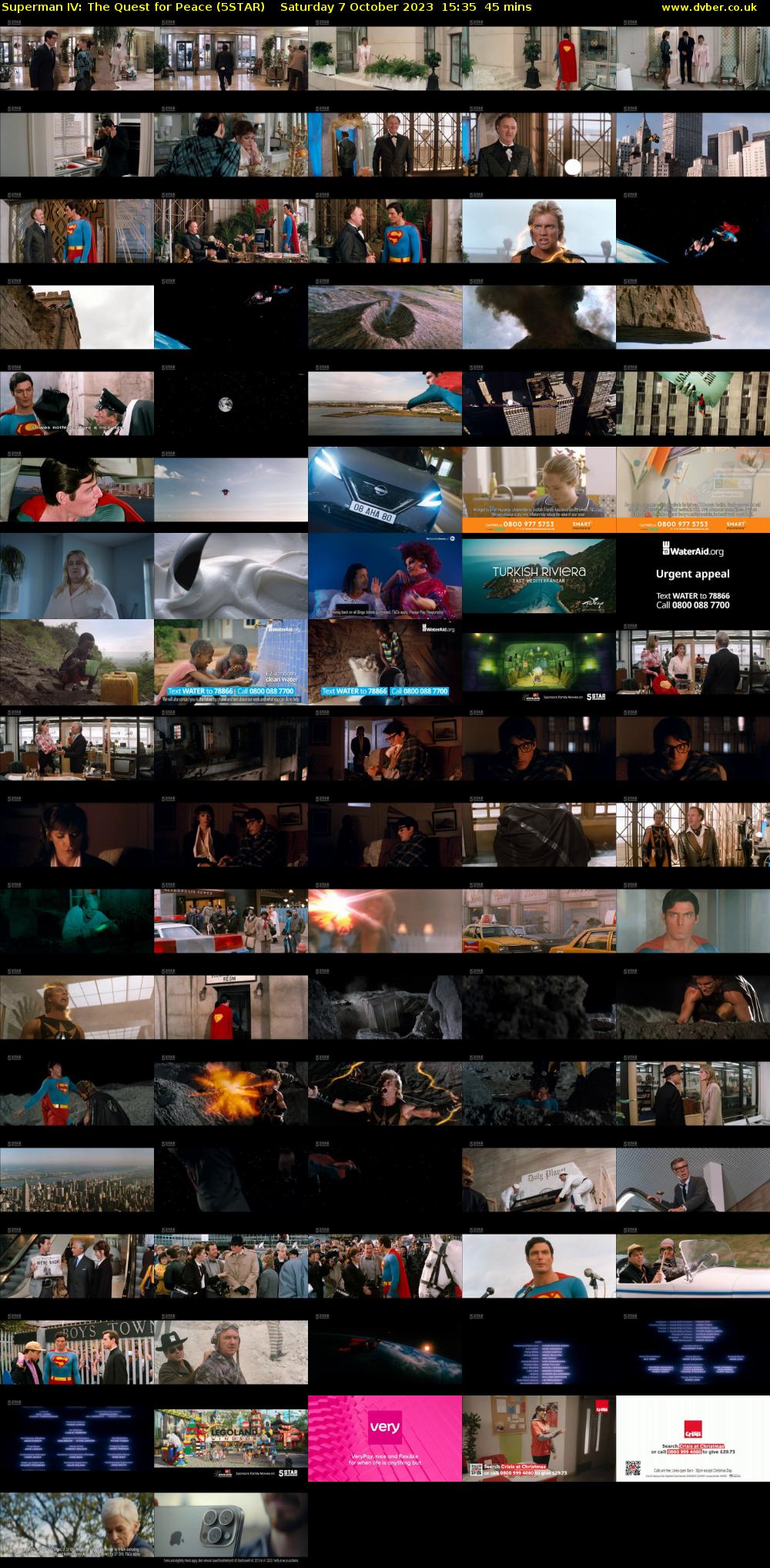 Superman IV: The Quest for Peace (5STAR) Saturday 7 October 2023 15:35 - 16:20
