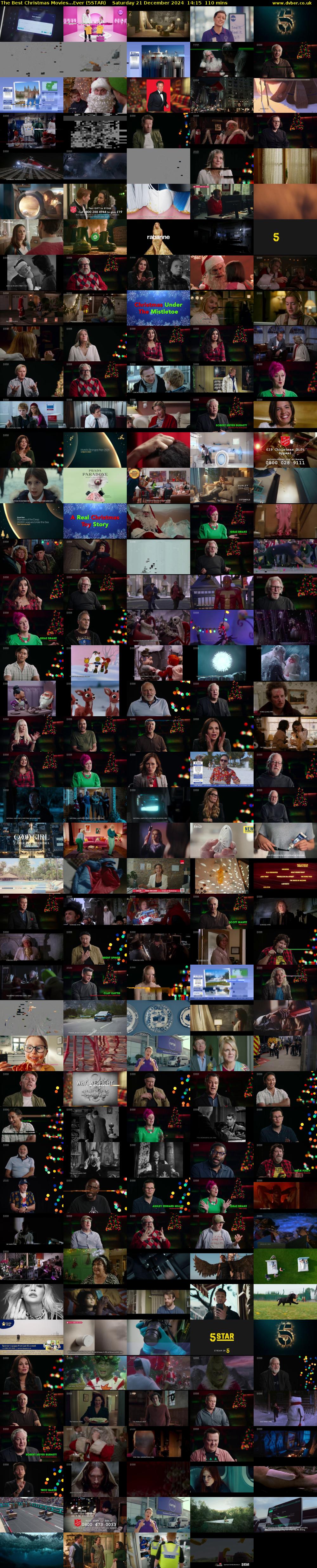 The Best Christmas Movies...Ever (5STAR) Saturday 21 December 2024 14:15 - 16:05