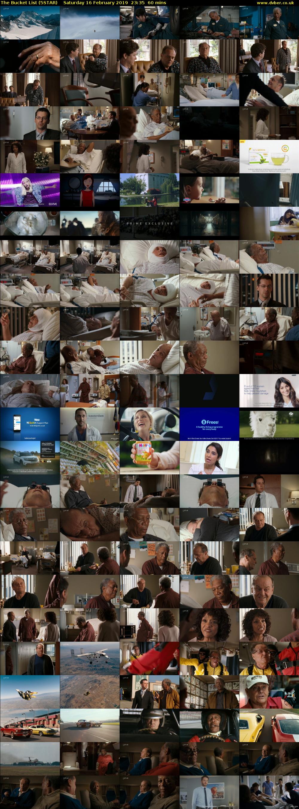 The Bucket List (5STAR) Saturday 16 February 2019 23:35 - 00:35