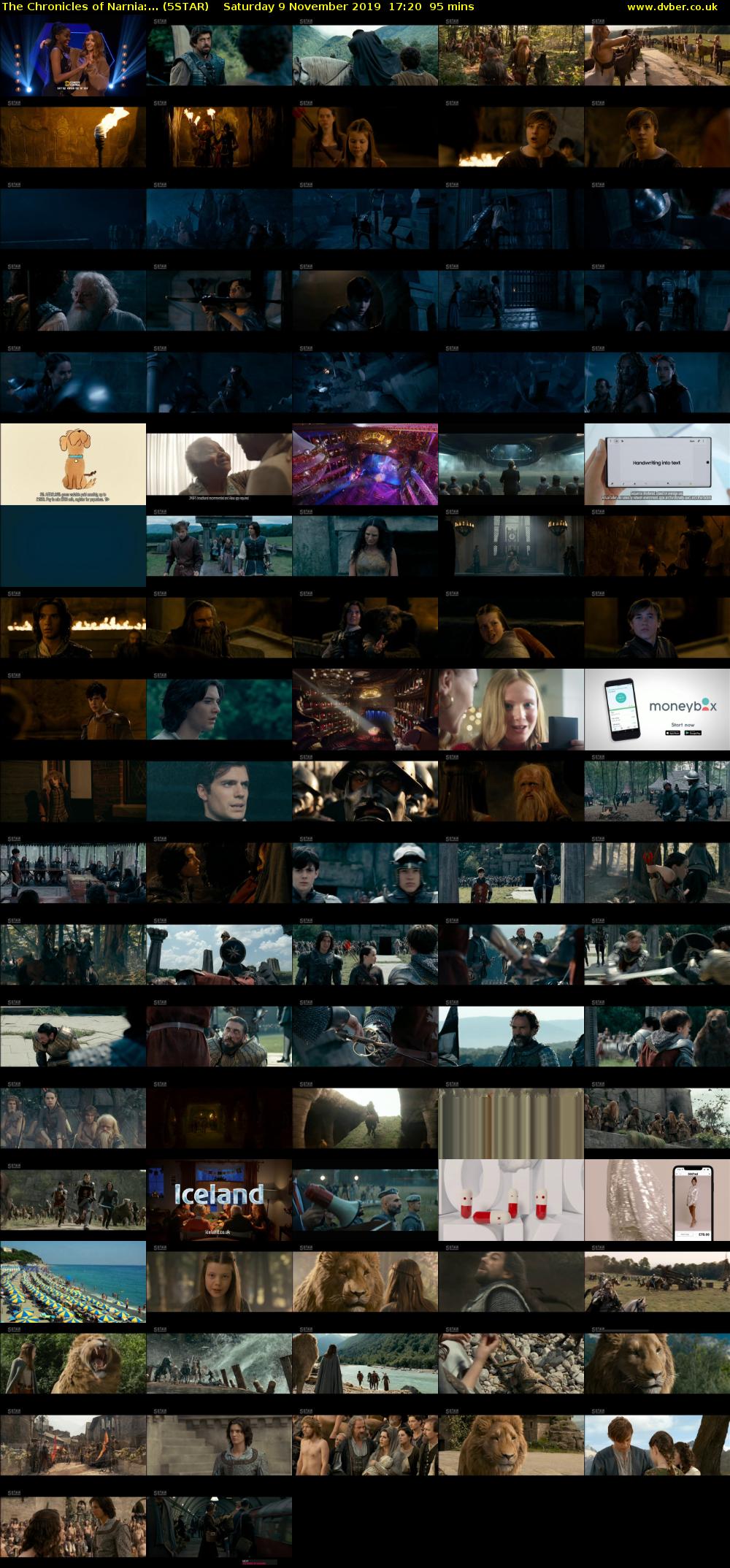 The Chronicles of Narnia:... (5STAR) Saturday 9 November 2019 17:20 - 18:55
