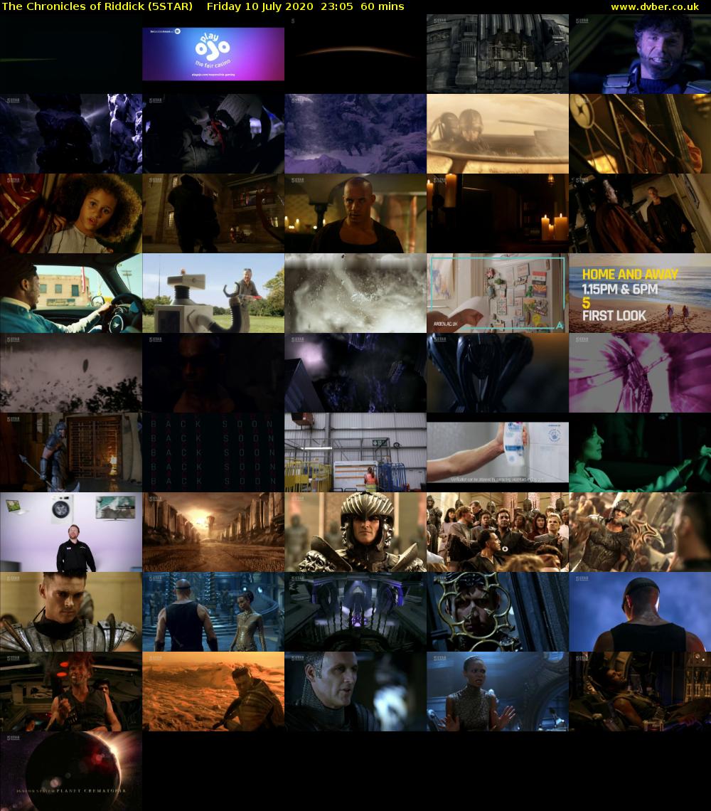 The Chronicles of Riddick (5STAR) Friday 10 July 2020 23:05 - 00:05