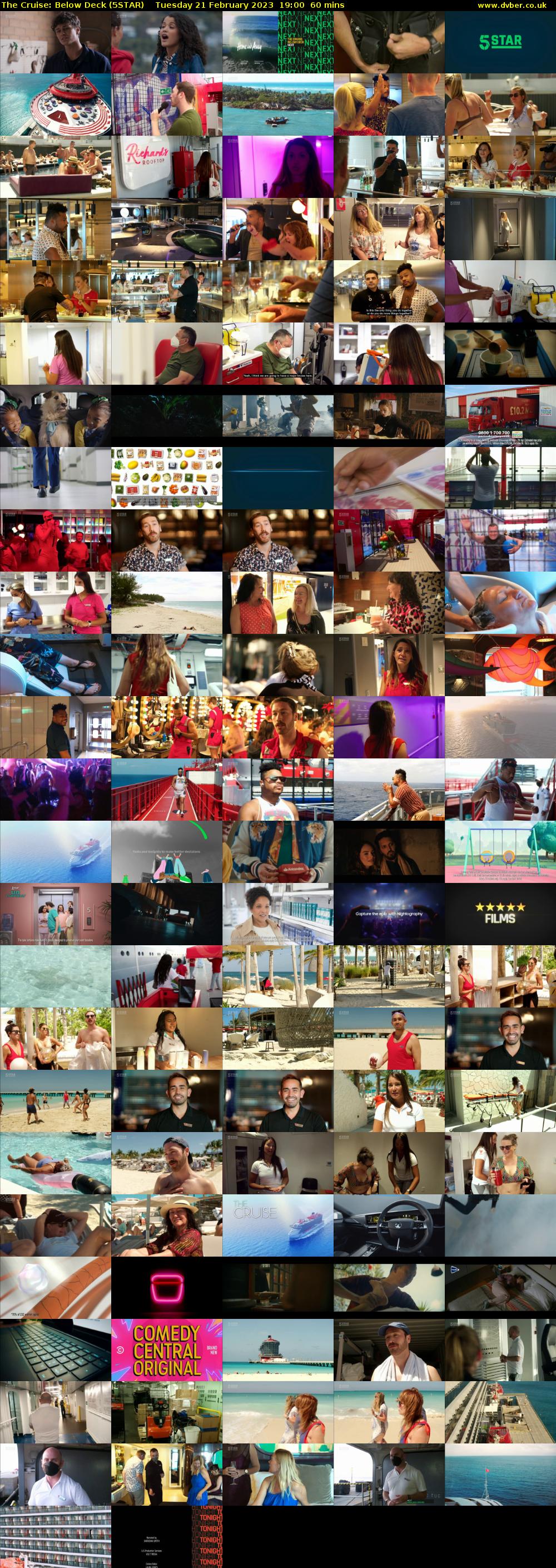 The Cruise: Below Deck (5STAR) Tuesday 21 February 2023 19:00 - 20:00