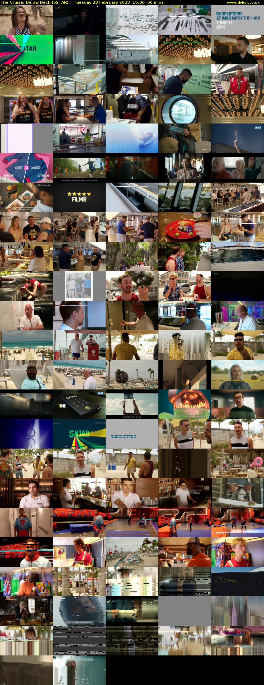 The Cruise: Below Deck (5STAR) Tuesday 28 February 2023 19:00 - 20:00