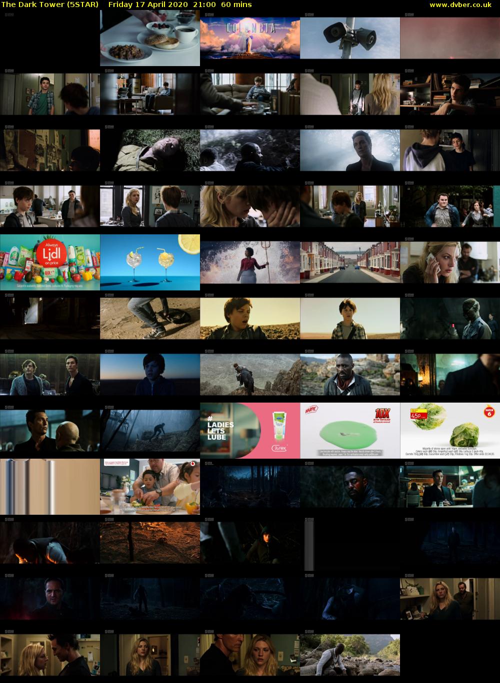 The Dark Tower (5STAR) Friday 17 April 2020 21:00 - 22:00