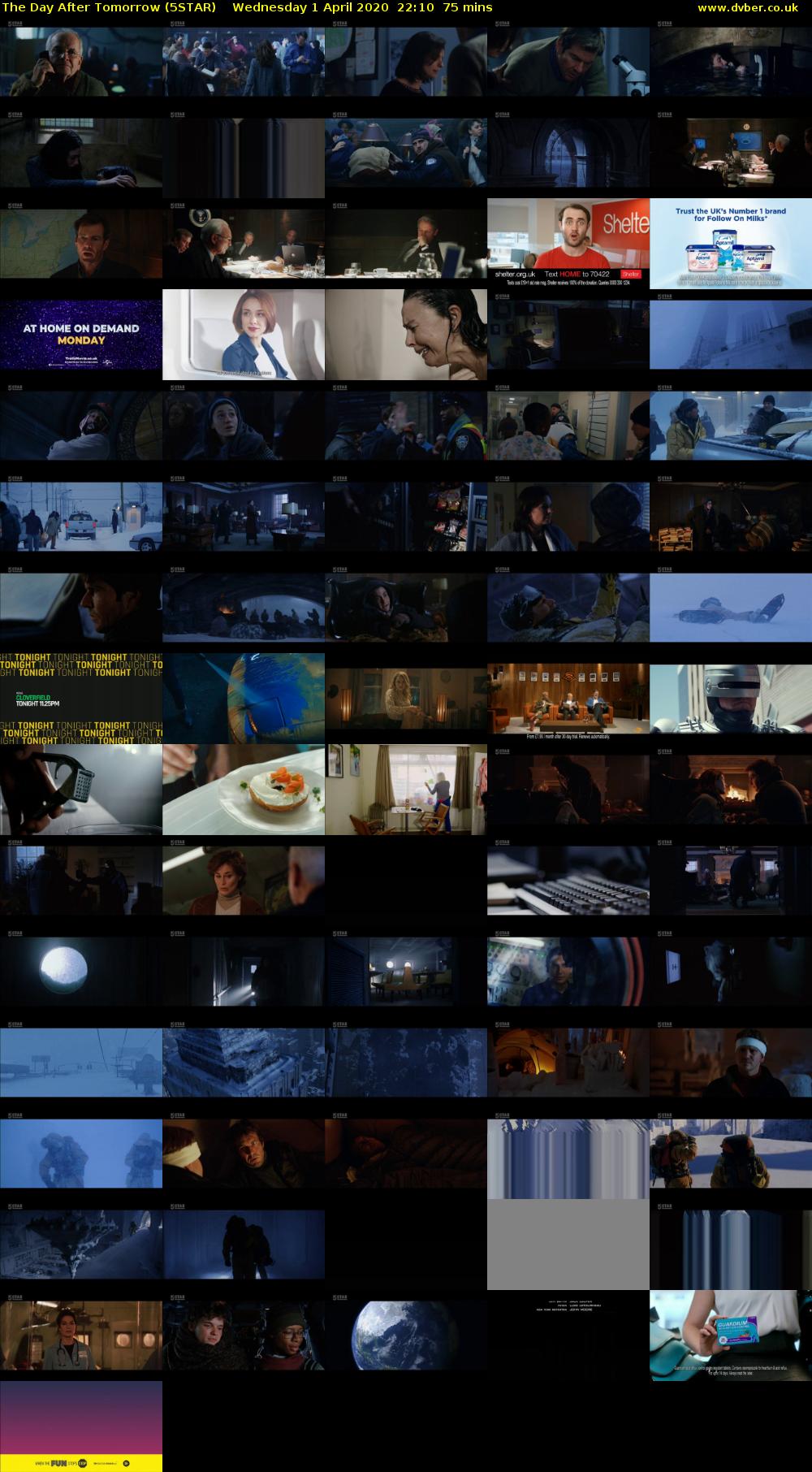The Day After Tomorrow (5STAR) Wednesday 1 April 2020 22:10 - 23:25