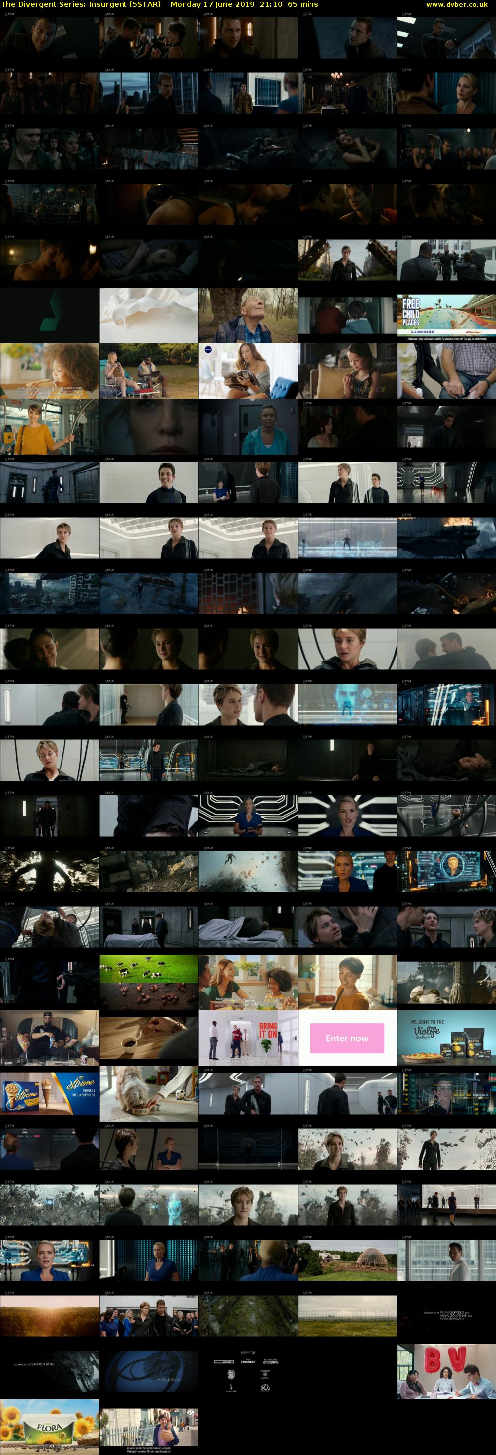 The Divergent Series: Insurgent (5STAR) Monday 17 June 2019 21:10 - 22:15
