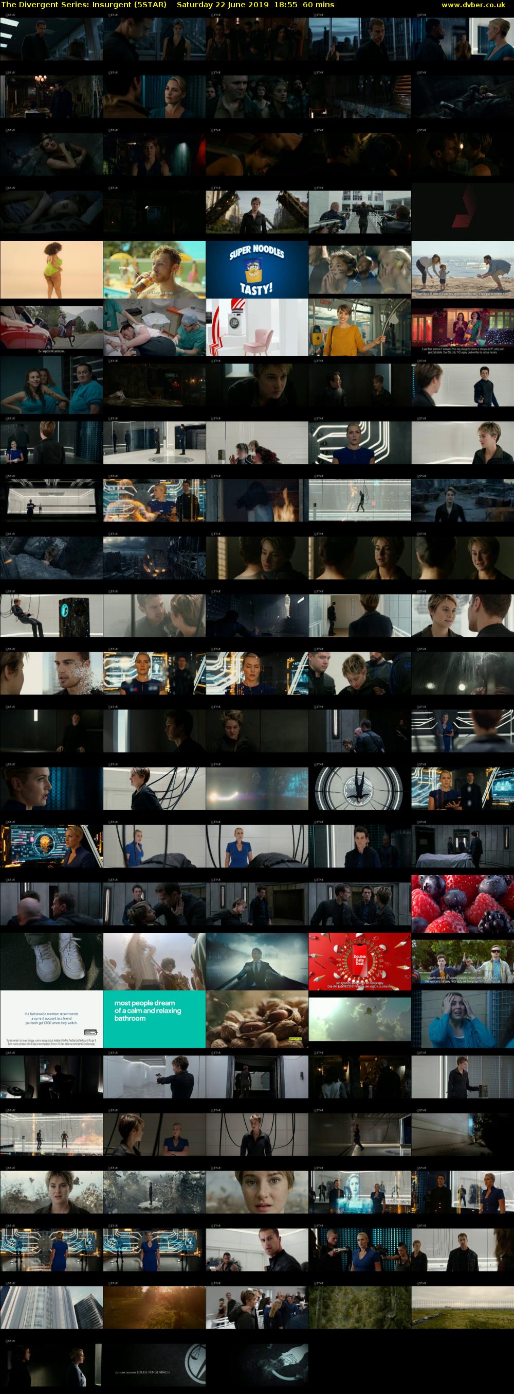 The Divergent Series: Insurgent (5STAR) Saturday 22 June 2019 18:55 - 19:55