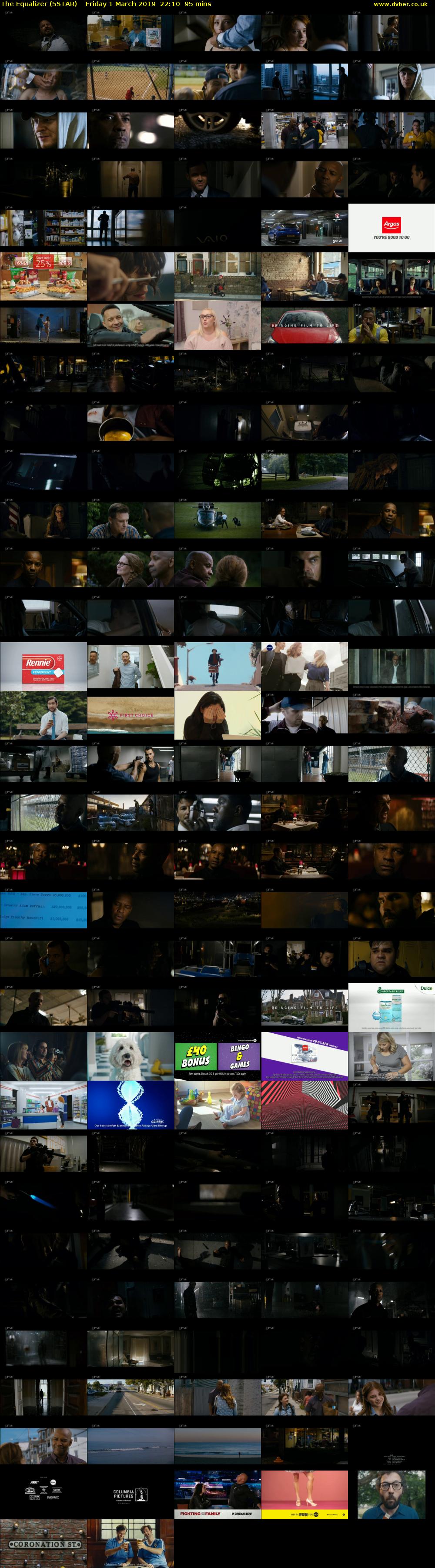 The Equalizer (5STAR) Friday 1 March 2019 22:10 - 23:45