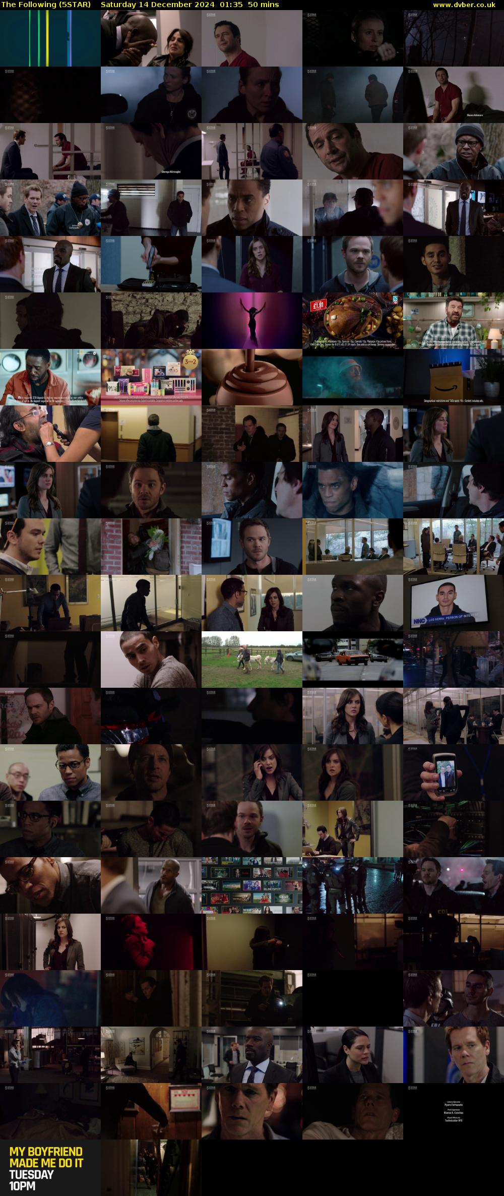 The Following (5STAR) Saturday 14 December 2024 01:35 - 02:25