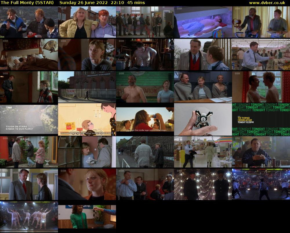 The Full Monty (5STAR) Sunday 26 June 2022 22:10 - 22:55