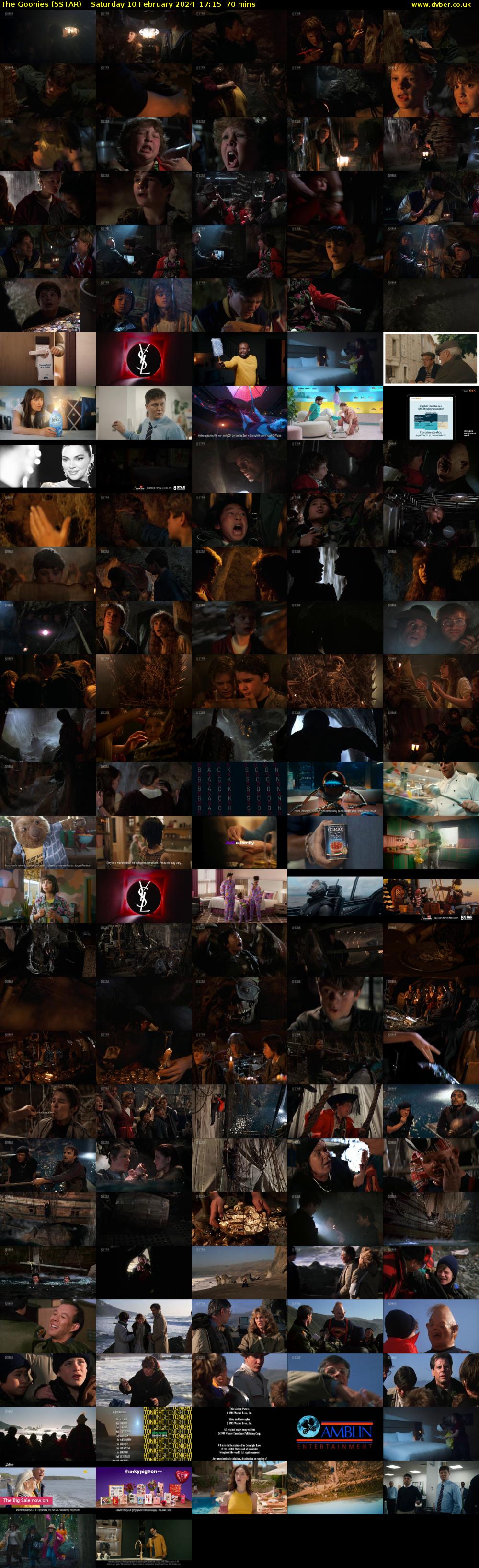 The Goonies (5STAR) Saturday 10 February 2024 17:15 - 18:25