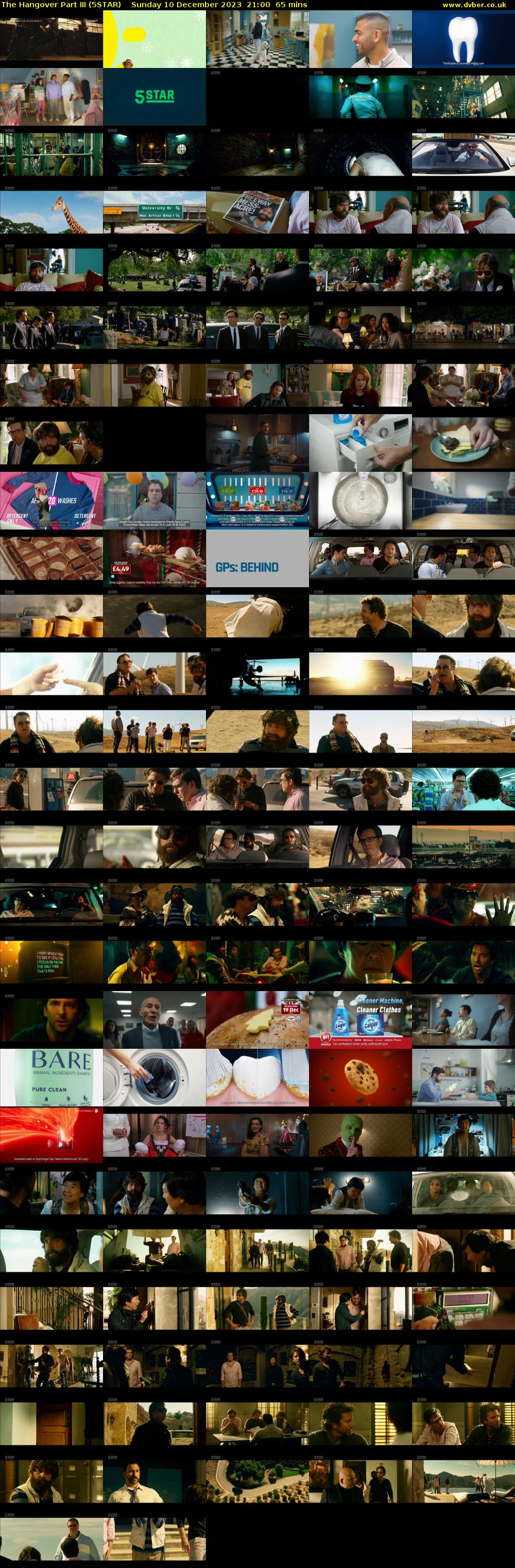 The Hangover Part III (5STAR) Sunday 10 December 2023 21:00 - 22:05