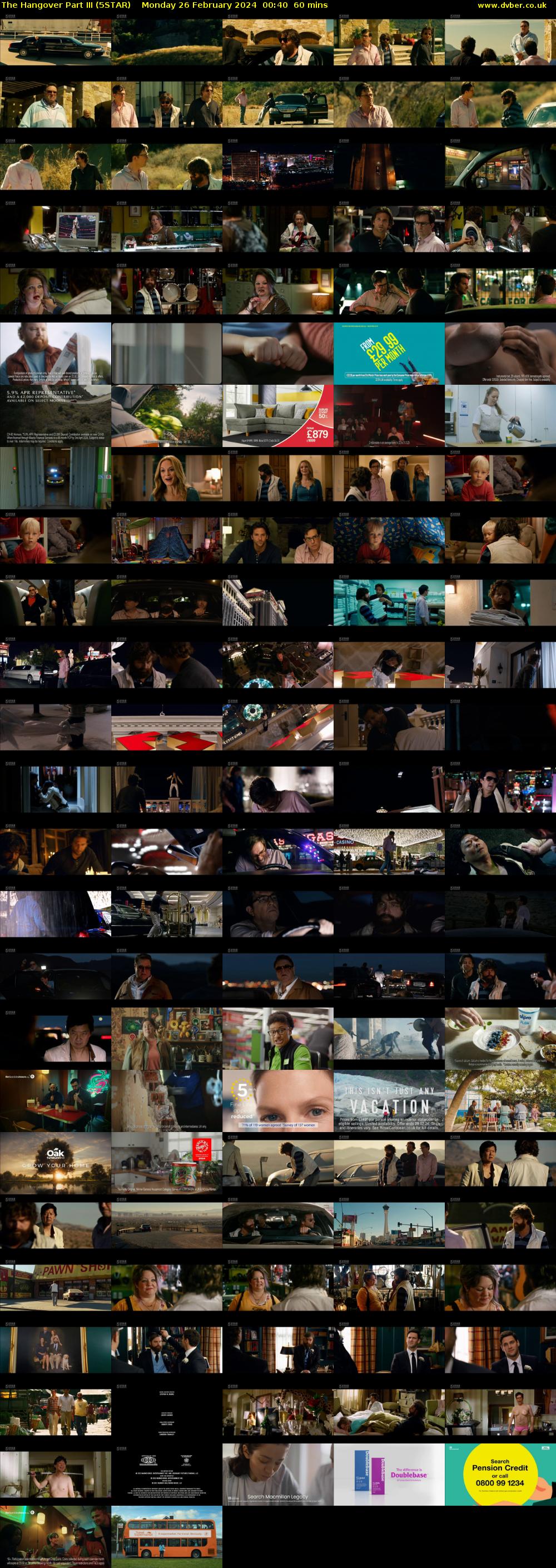 The Hangover Part III (5STAR) Monday 26 February 2024 00:40 - 01:40