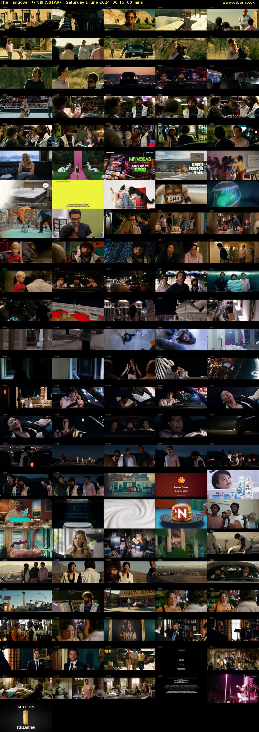 The Hangover Part III (5STAR) Saturday 1 June 2024 00:15 - 01:15