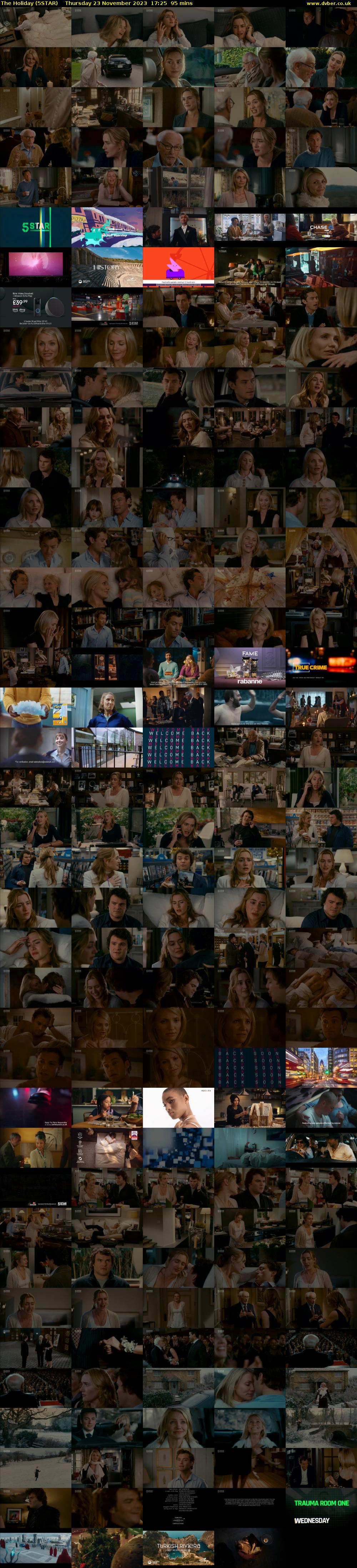 The Holiday (5STAR) Thursday 23 November 2023 17:25 - 19:00