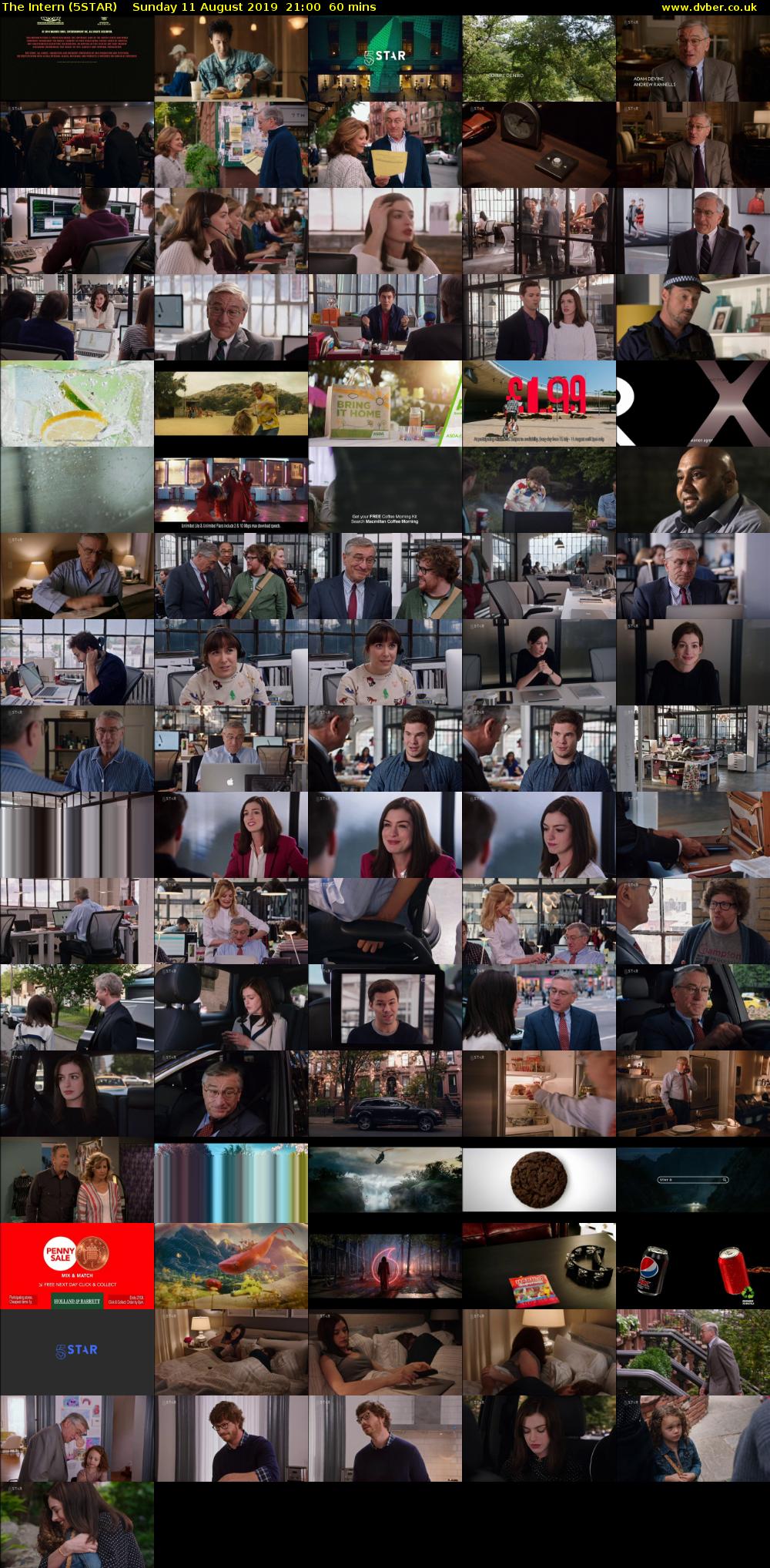 The Intern (5STAR) Sunday 11 August 2019 21:00 - 22:00