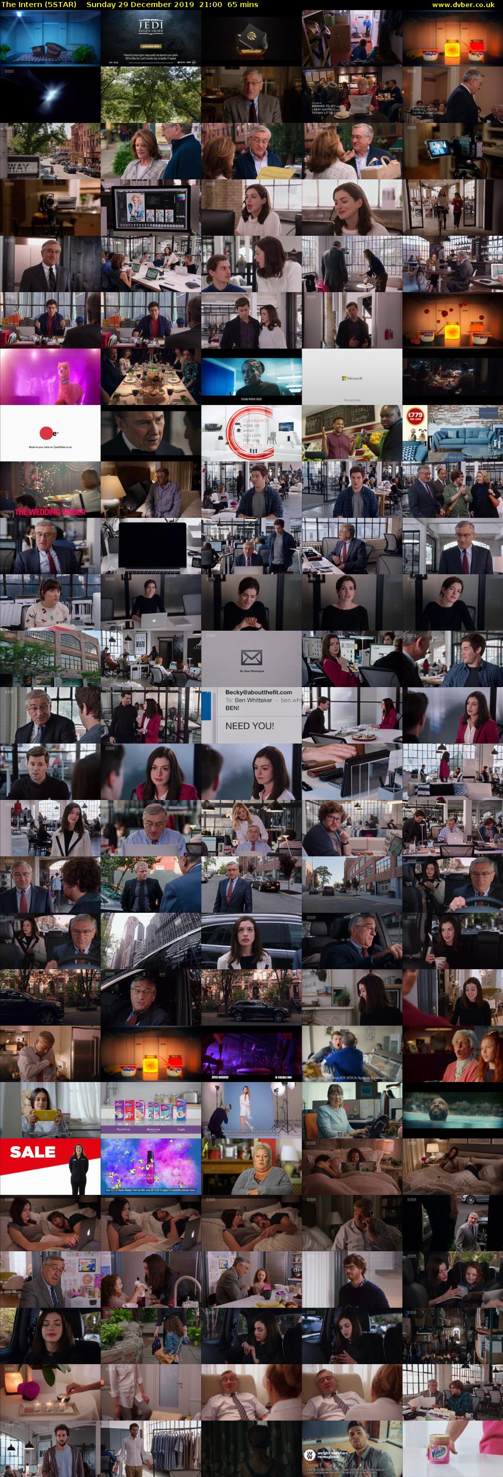 The Intern (5STAR) Sunday 29 December 2019 21:00 - 22:05