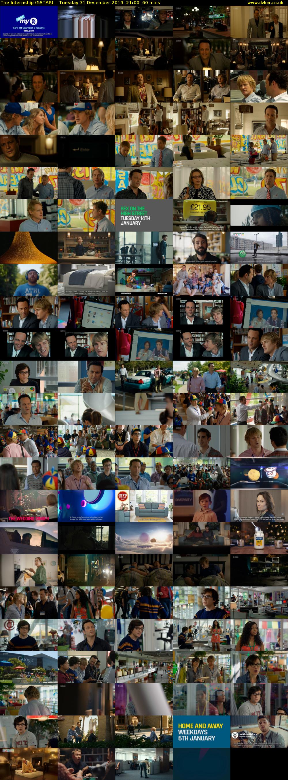 The Internship (5STAR) Tuesday 31 December 2019 21:00 - 22:00