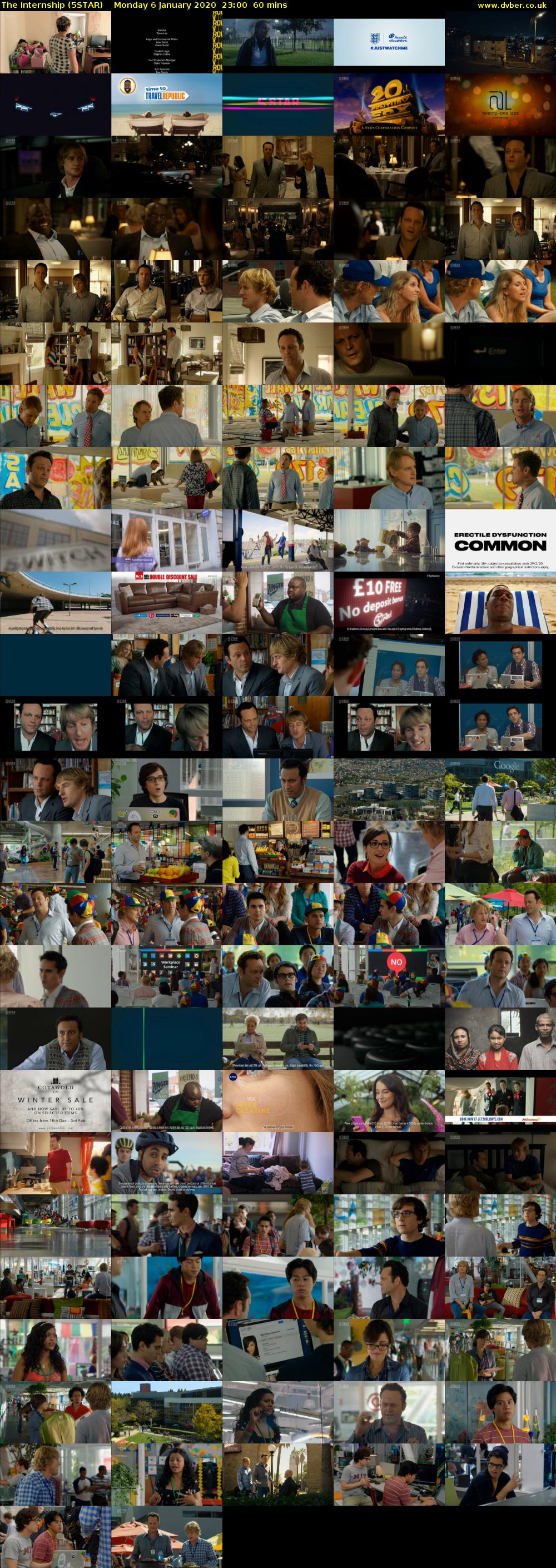 The Internship (5STAR) Monday 6 January 2020 23:00 - 00:00
