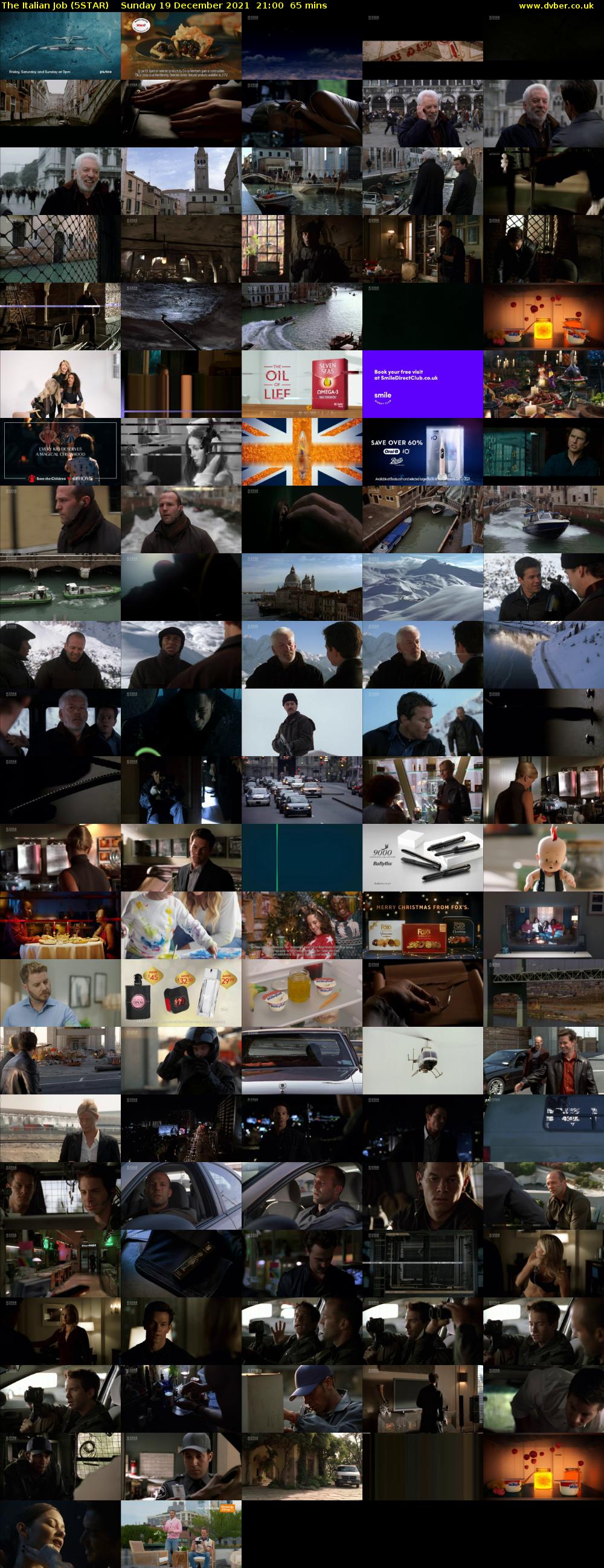 The Italian Job (5STAR) Sunday 19 December 2021 21:00 - 22:05