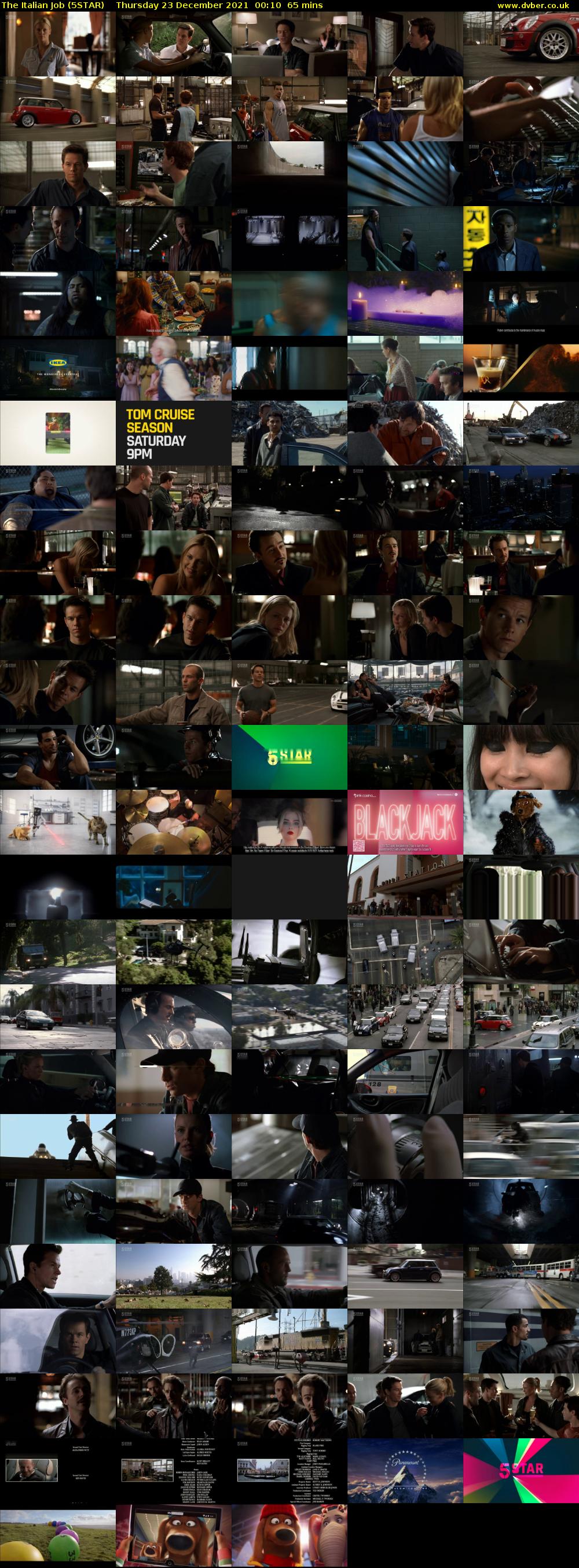 The Italian Job (5STAR) Thursday 23 December 2021 00:10 - 01:15