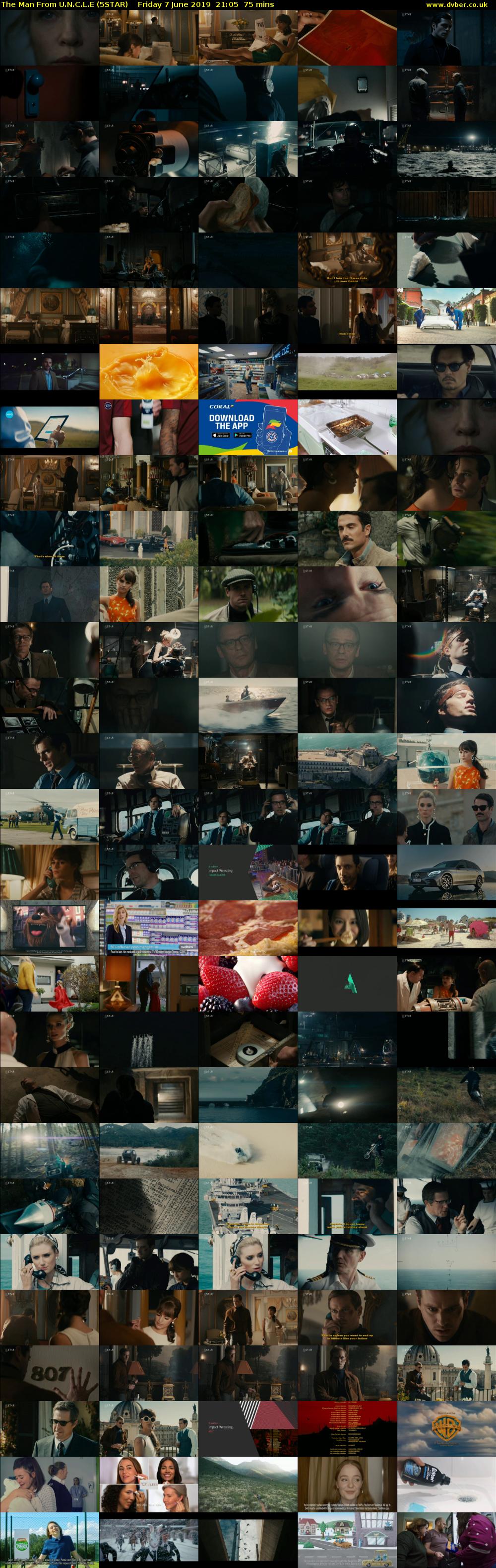 The Man From U.N.C.L.E (5STAR) Friday 7 June 2019 21:05 - 22:20