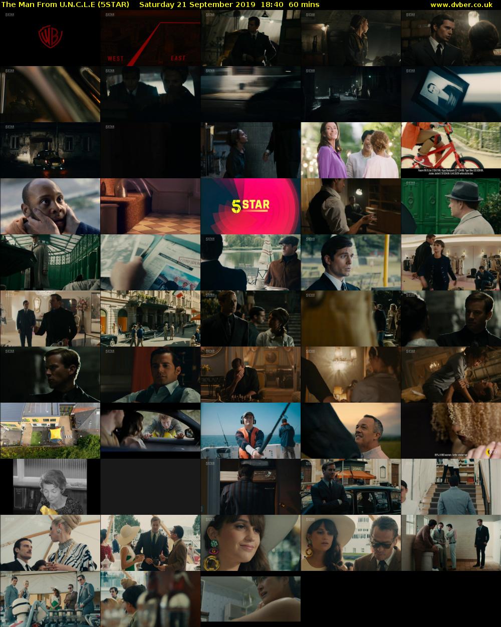 The Man From U.N.C.L.E (5STAR) Saturday 21 September 2019 18:40 - 19:40