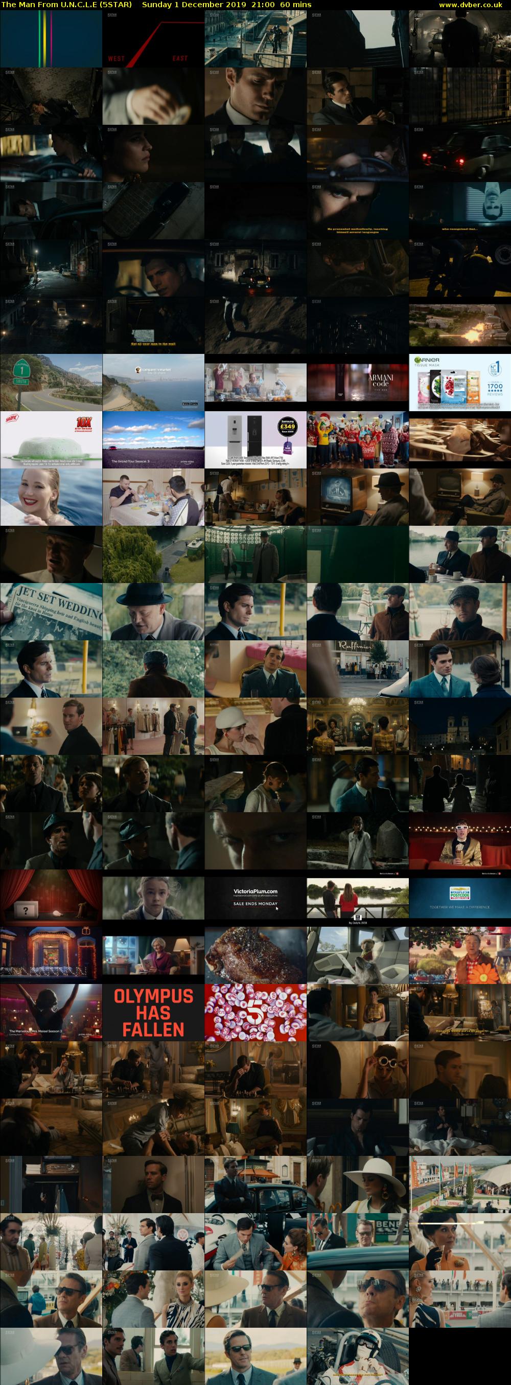 The Man From U.N.C.L.E (5STAR) Sunday 1 December 2019 21:00 - 22:00