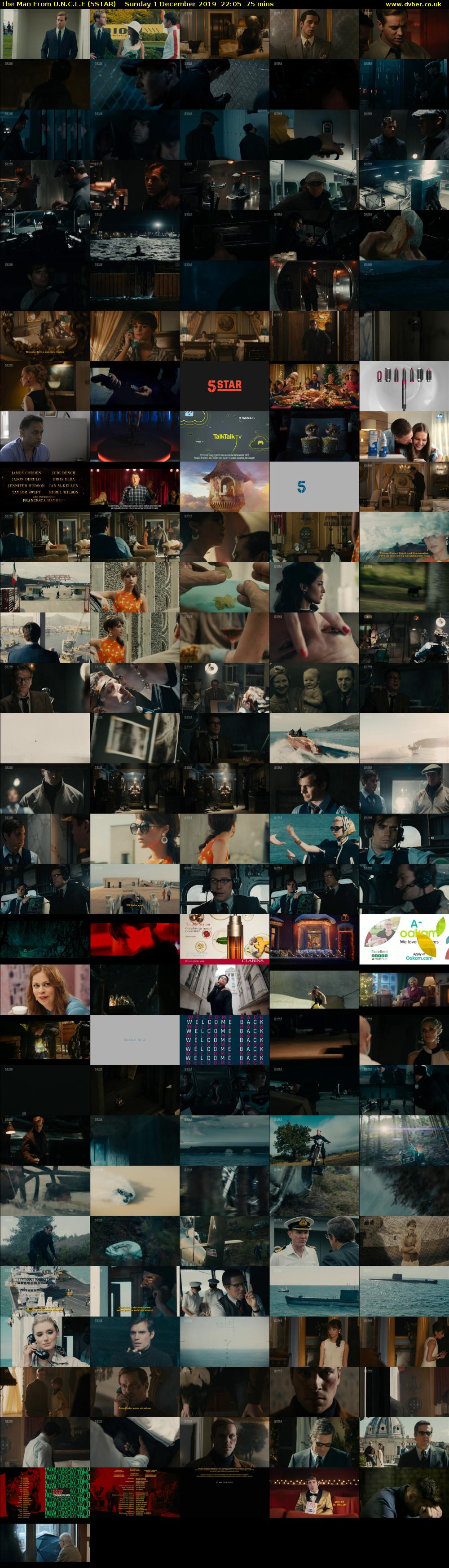 The Man From U.N.C.L.E (5STAR) Sunday 1 December 2019 22:05 - 23:20