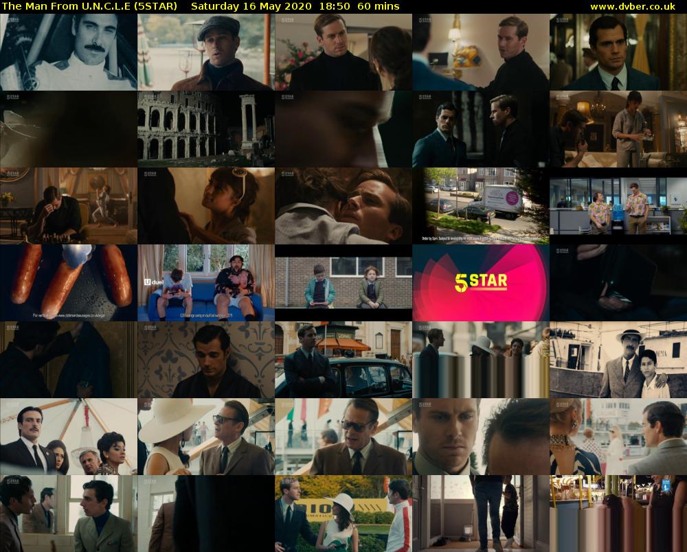 The Man From U.N.C.L.E (5STAR) Saturday 16 May 2020 18:50 - 19:50