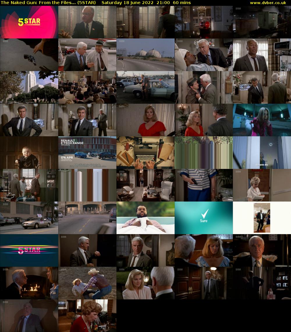 The Naked Gun: From the Files... (5STAR) Saturday 18 June 2022 21:00 - 22:00