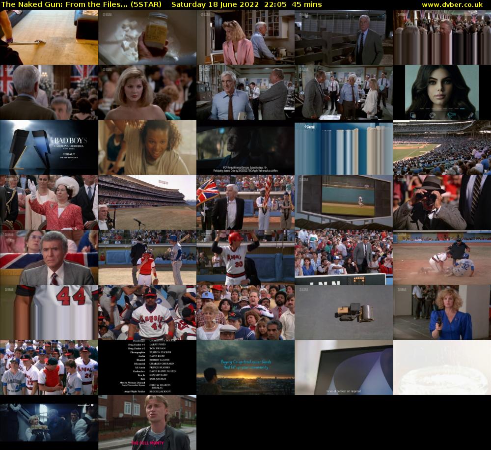 The Naked Gun: From the Files... (5STAR) Saturday 18 June 2022 22:05 - 22:50