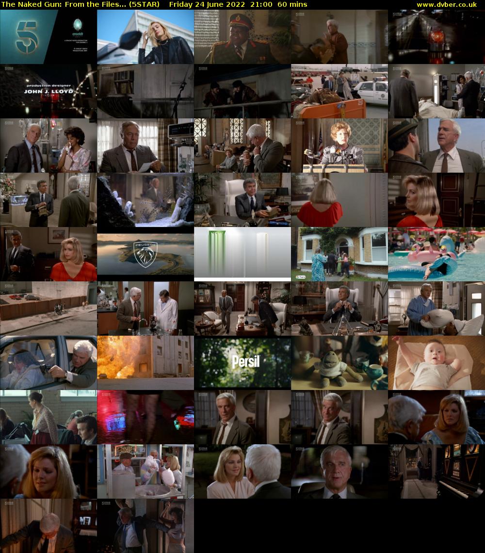 The Naked Gun: From the Files... (5STAR) Friday 24 June 2022 21:00 - 22:00