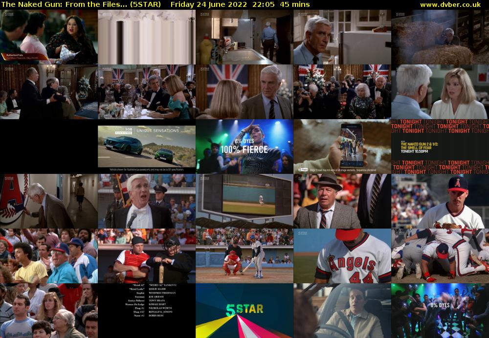 The Naked Gun: From the Files... (5STAR) Friday 24 June 2022 22:05 - 22:50