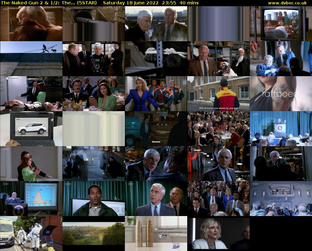The Naked Gun 2 & 1/2: The... (5STAR) Saturday 18 June 2022 23:55 - 00:35