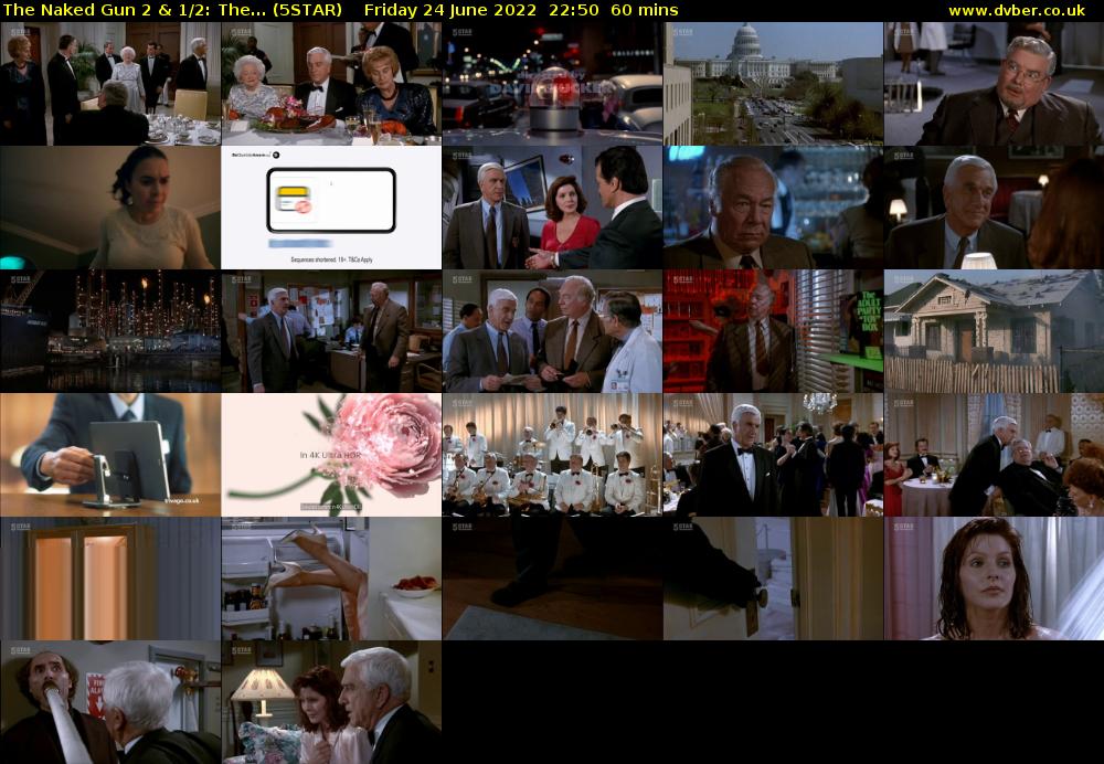 The Naked Gun 2 & 1/2: The... (5STAR) Friday 24 June 2022 22:50 - 23:50