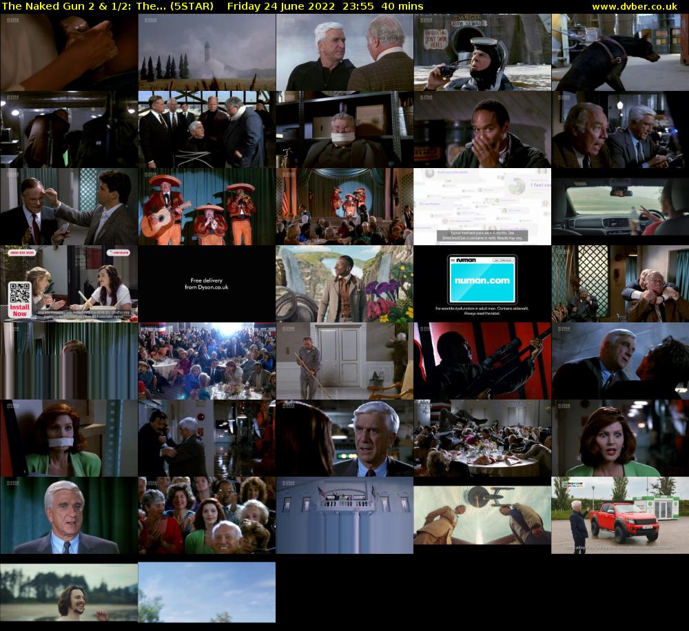 The Naked Gun 2 & 1/2: The... (5STAR) Friday 24 June 2022 23:55 - 00:35