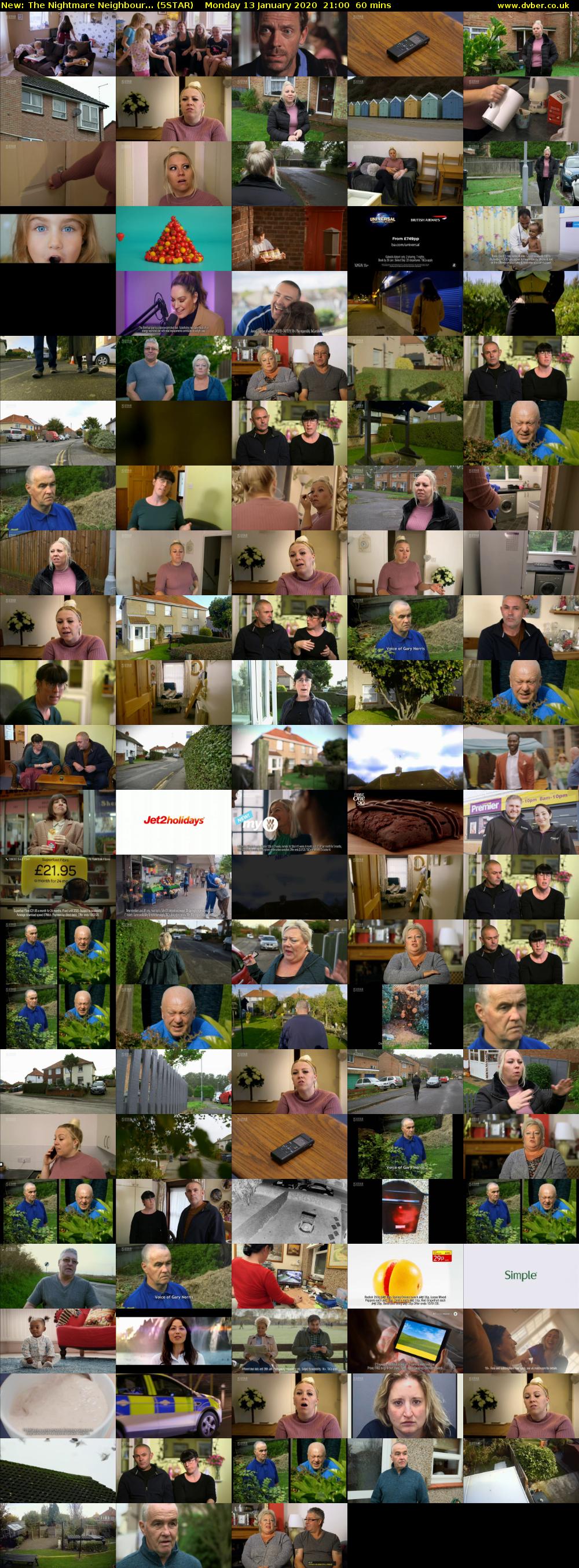 The Nightmare Neighbour... (5STAR) Monday 13 January 2020 21:00 - 22:00