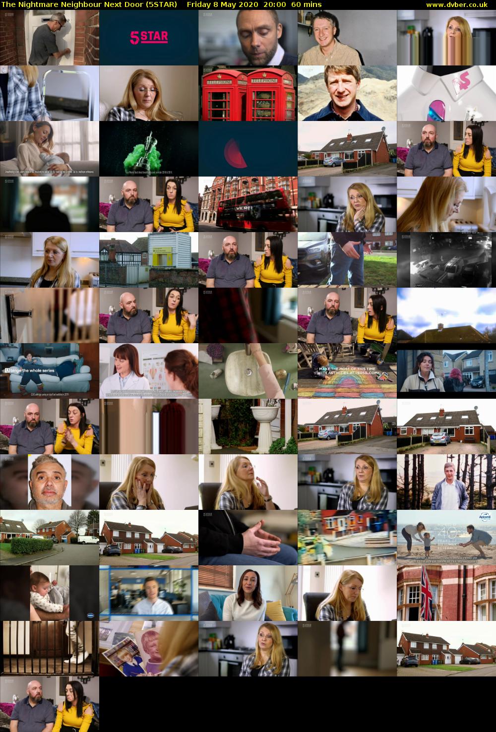 The Nightmare Neighbour Next Door (5STAR) Friday 8 May 2020 20:00 - 21:00