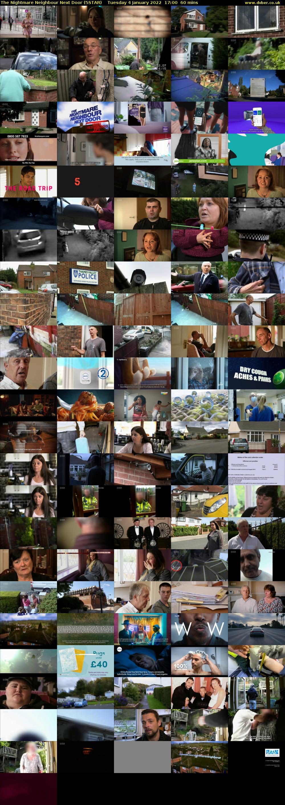 The Nightmare Neighbour Next Door (5STAR) Tuesday 4 January 2022 17:00 - 18:00