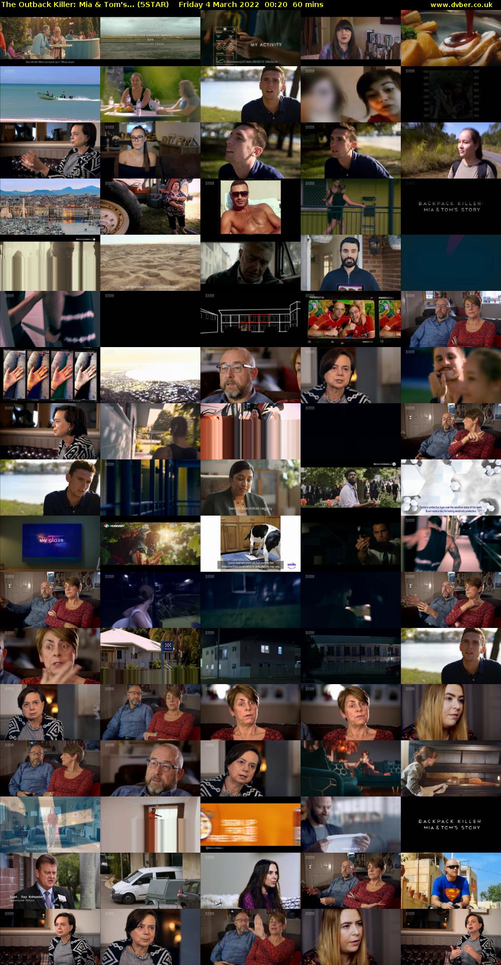 The Outback Killer: Mia & Tom's... (5STAR) Friday 4 March 2022 00:20 - 01:20