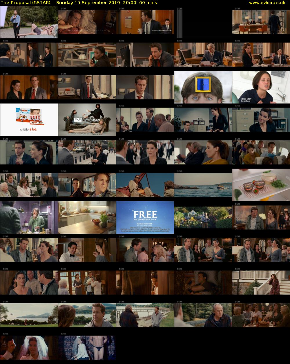 The Proposal (5STAR) Sunday 15 September 2019 20:00 - 21:00