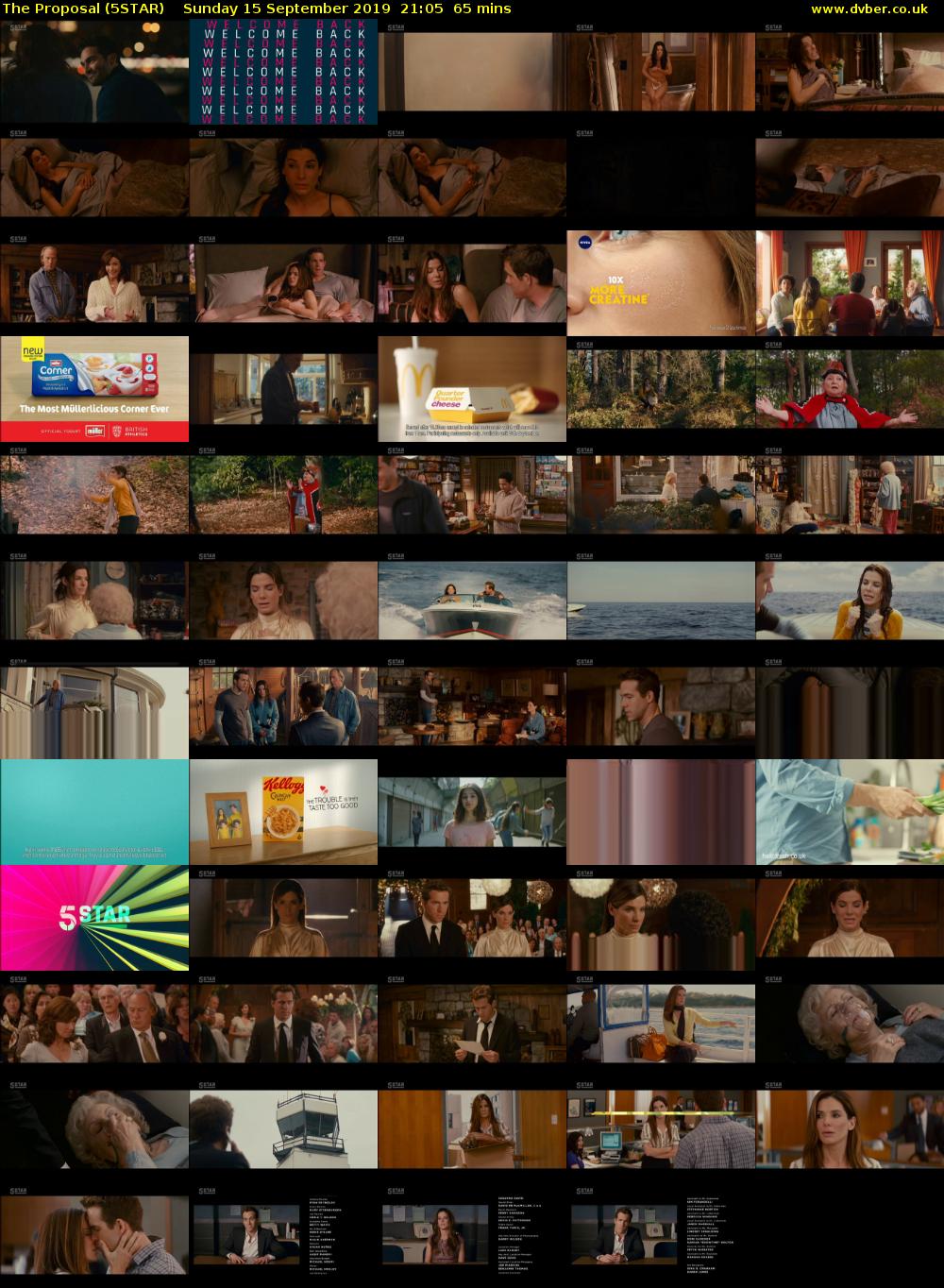 The Proposal (5STAR) Sunday 15 September 2019 21:05 - 22:10
